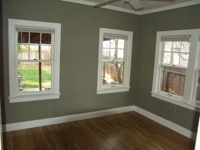 Second bedroom with great view of lush backyard.