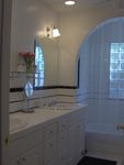 Master Bathroom with double sinks