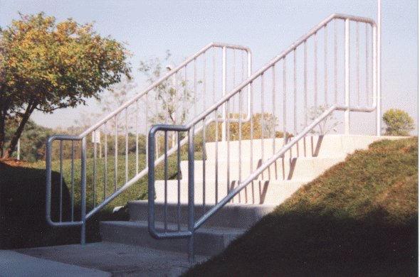 Commercial Pipe Railing
Hot Dip Galvanized
Client: Holy Family Hospital